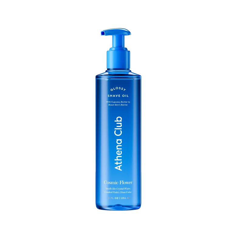 Glossy Shave Oil - Clean Finish Cosmic Flower