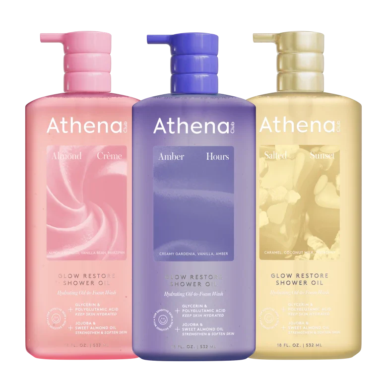 Glow Restore Shower Oil Trio - Gift Ready