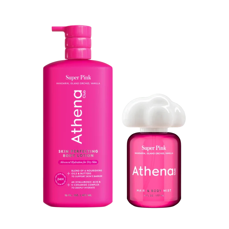 Lotion and Mist Duo - Travel Edit Super Pink