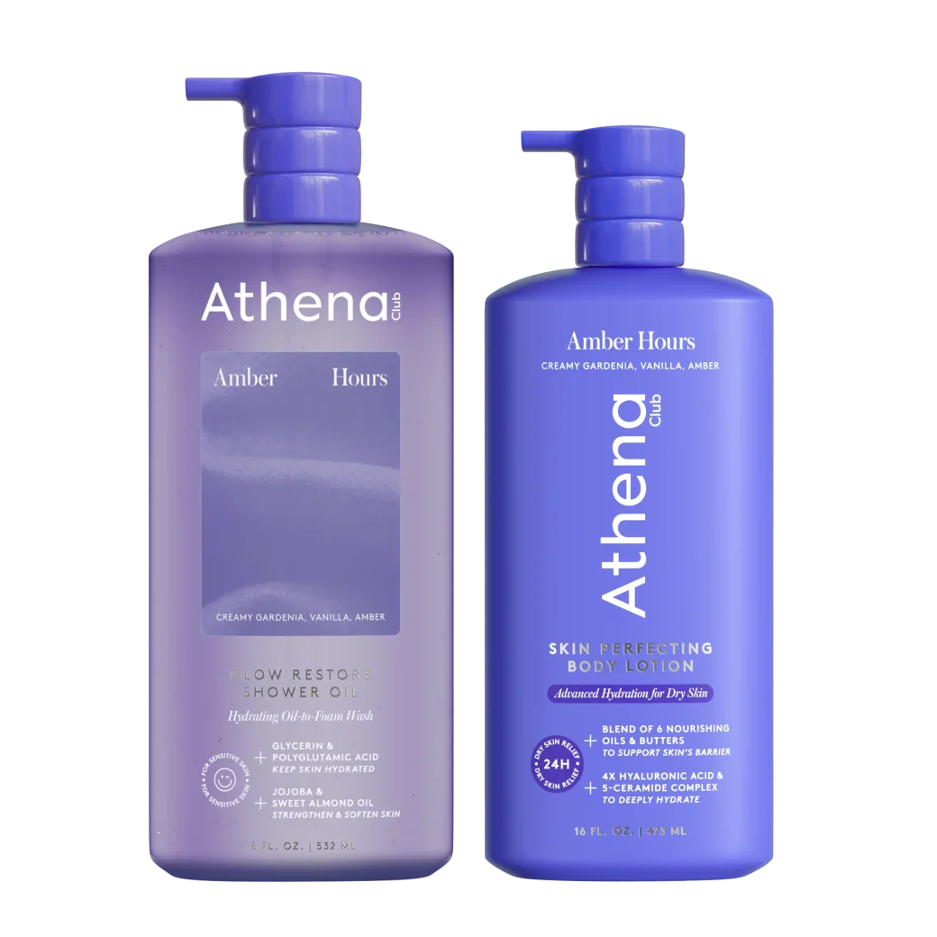 Shower Oil & Lotion Duo - Gift Ready Amber Hours / Amber Hours