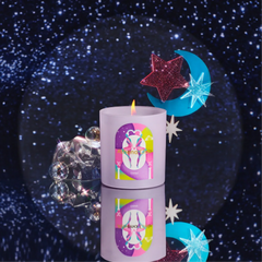 Cosmic Light Candle - Cozy Glow