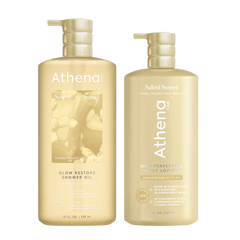 Shower Oil & Lotion Duo - Weekend Pair